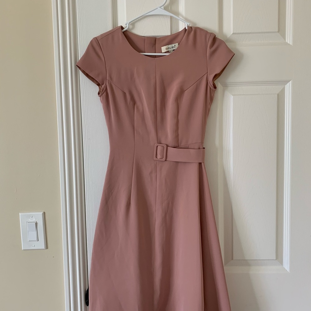 Vintage A style pink dress